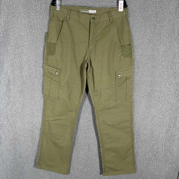Carhartt Rugged Flex Relaxed Fit Ripstop Cargo Work Pants - Men's Size 34*30